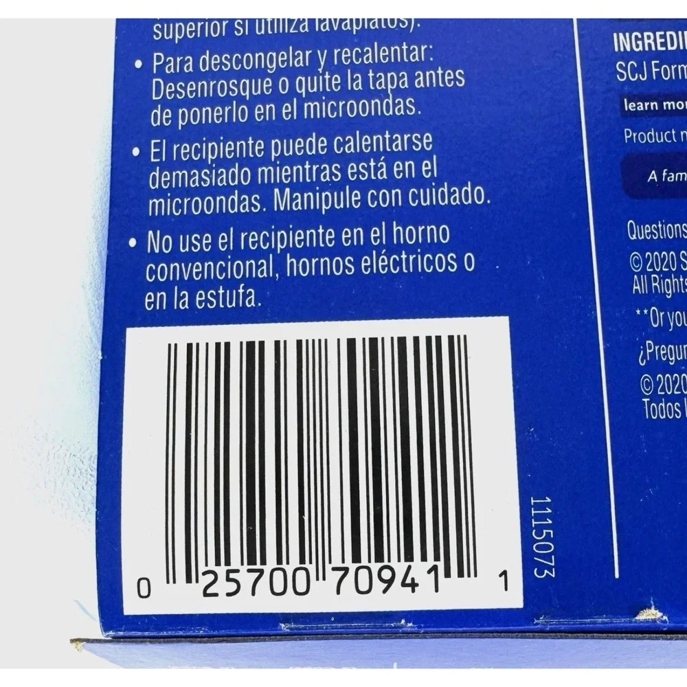 Ziploc Large Rectangle 8 Cup Containers with Lids, 2 Count Clear Deep Rectangle